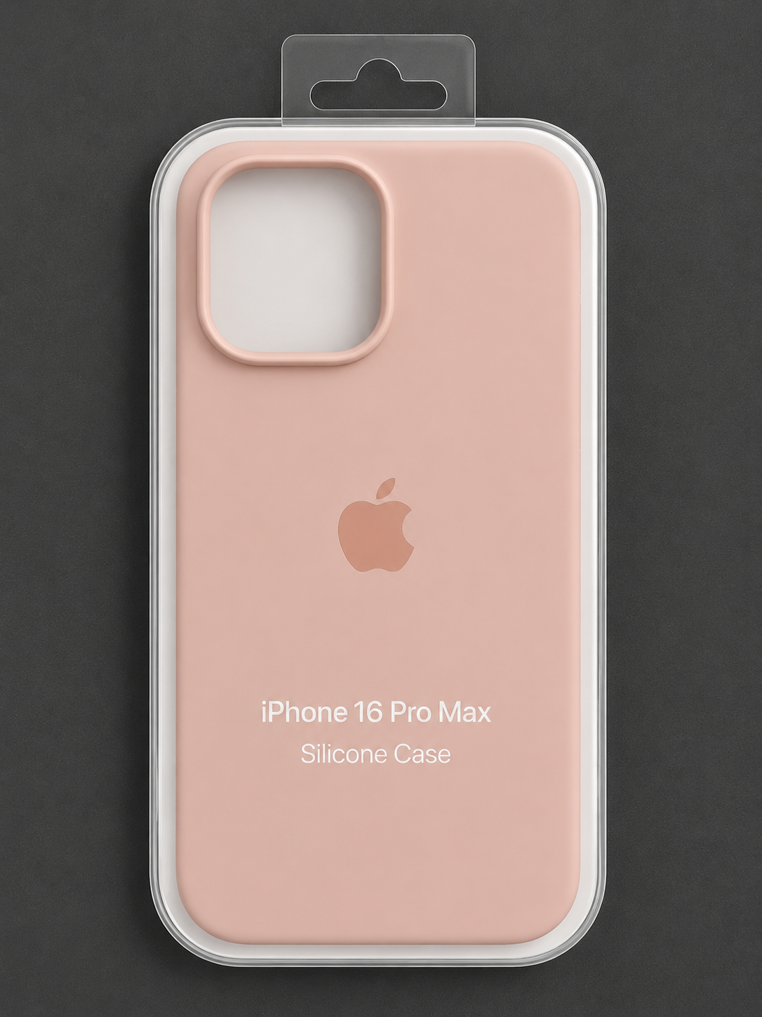 Чохол Silicone Case iPhone 16 pro max ніжно рожевий