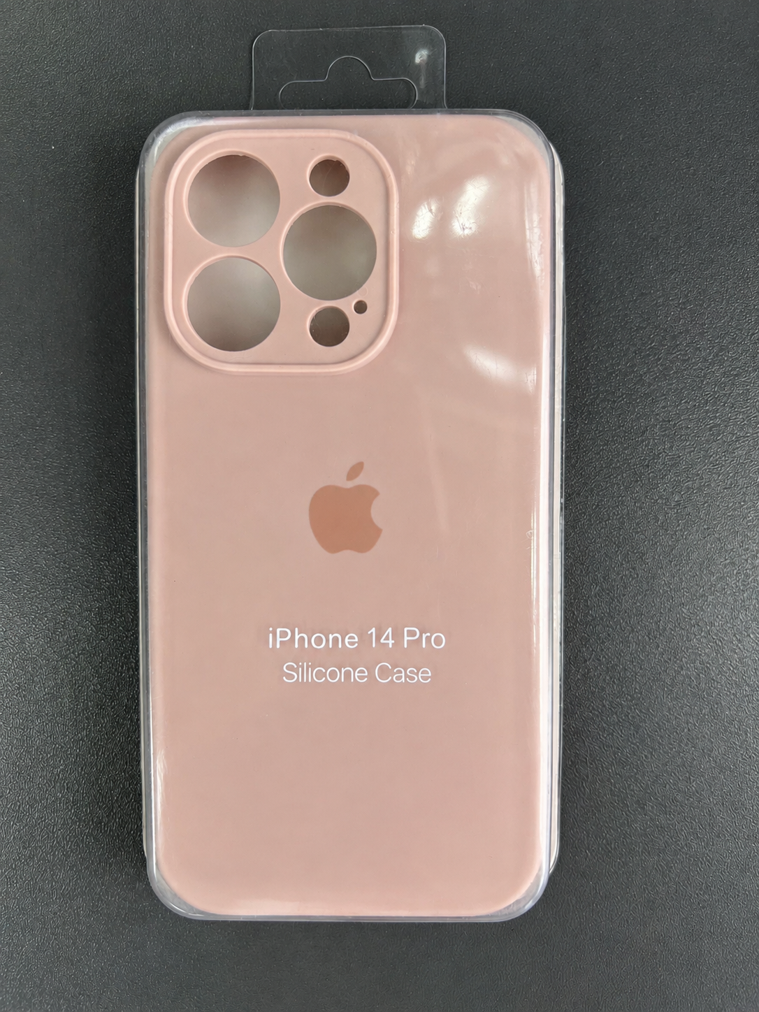 Чохол Silicone Case iPhone 14 pro ніжно рожевий
