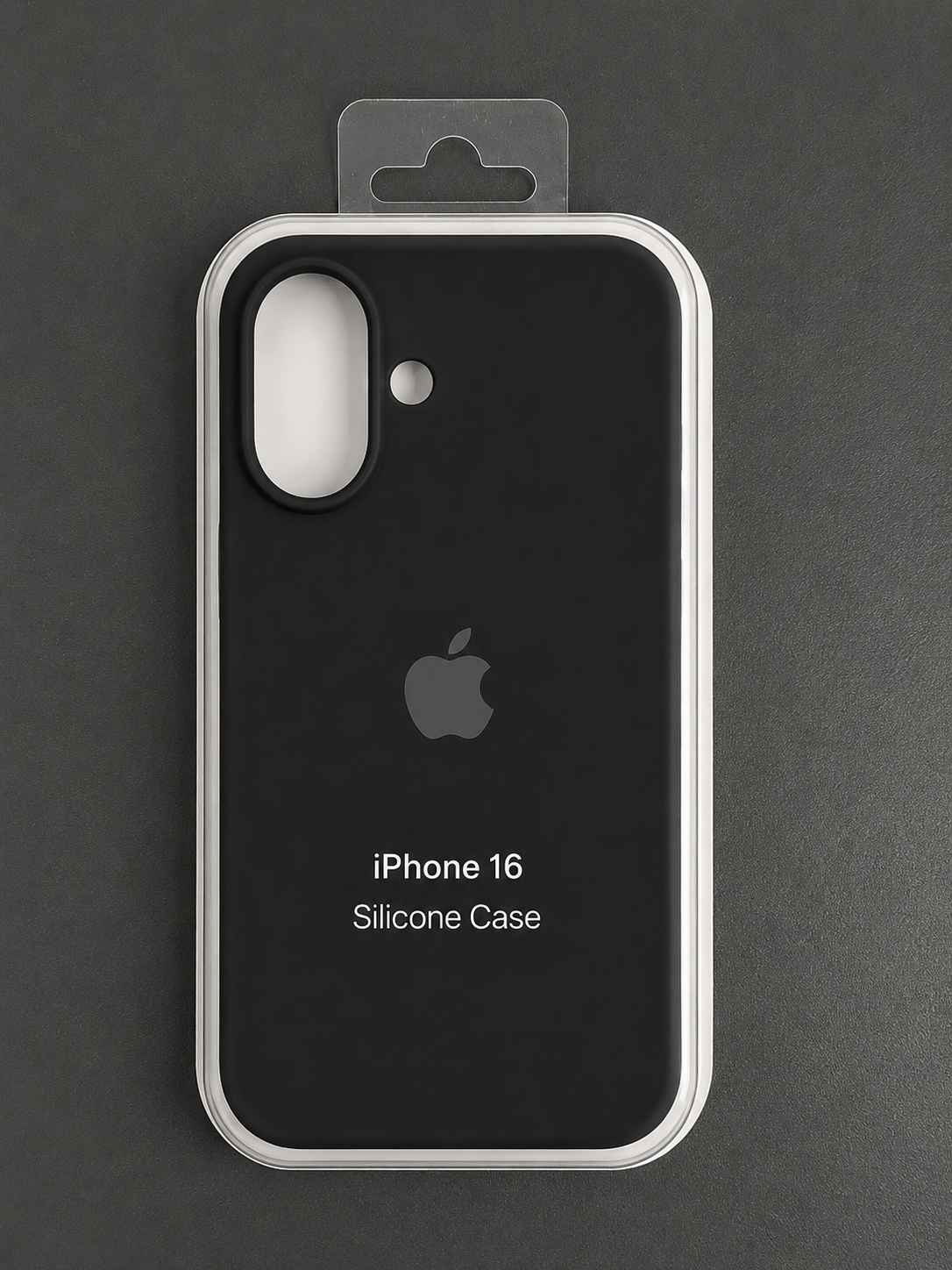 Чохол Silicone Case iPhone 16 чорний
