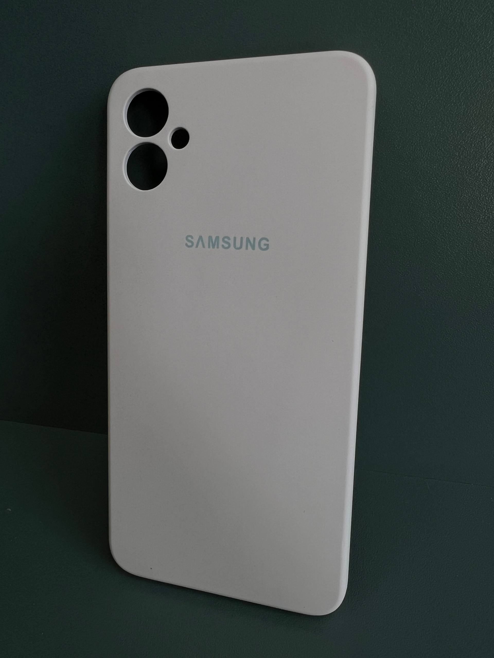 Чохол Silicone Case Samsung Galaxy A05 4G бежевий