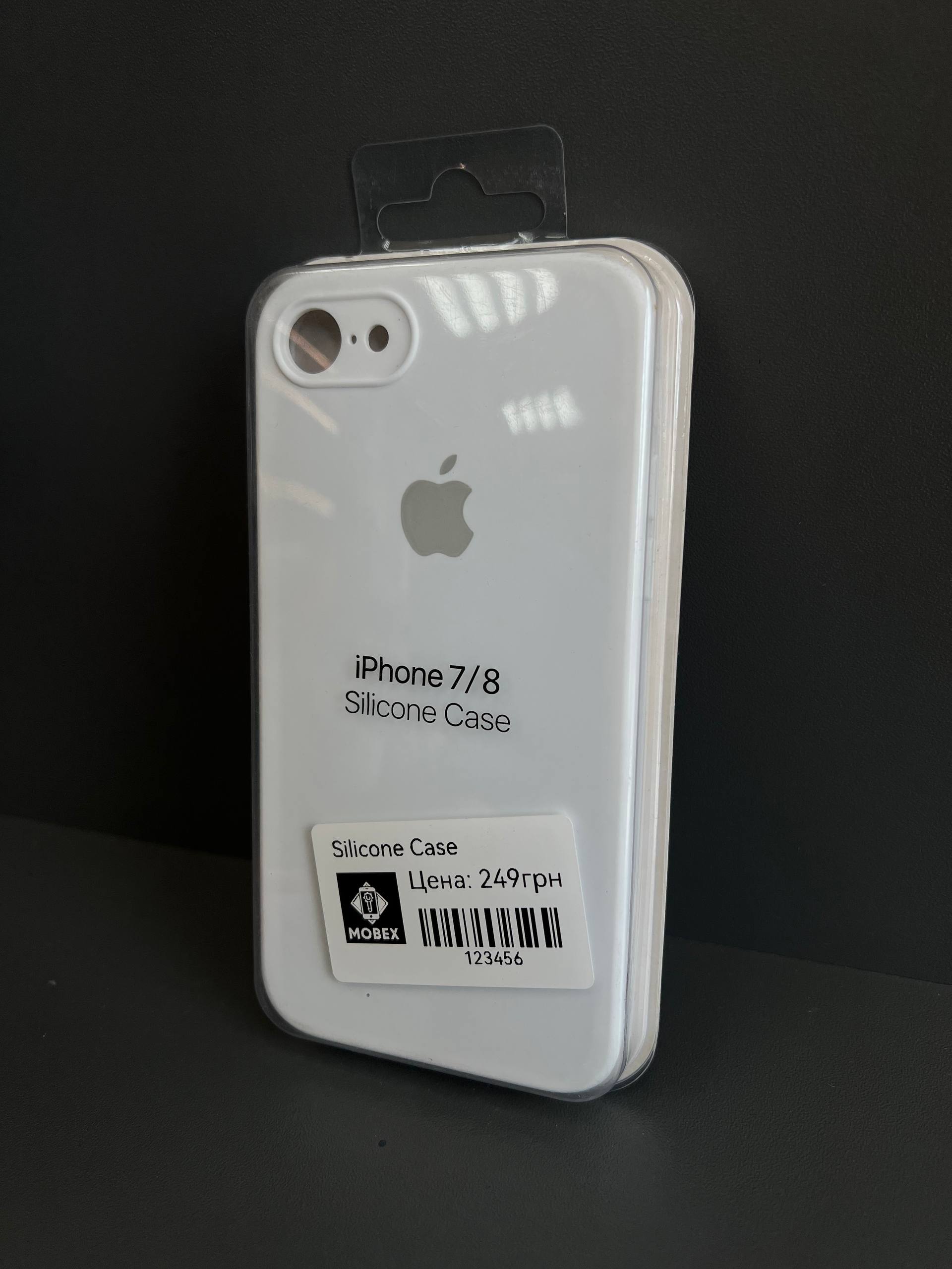 Чохол Silicone Case iPhone 7/8 білий