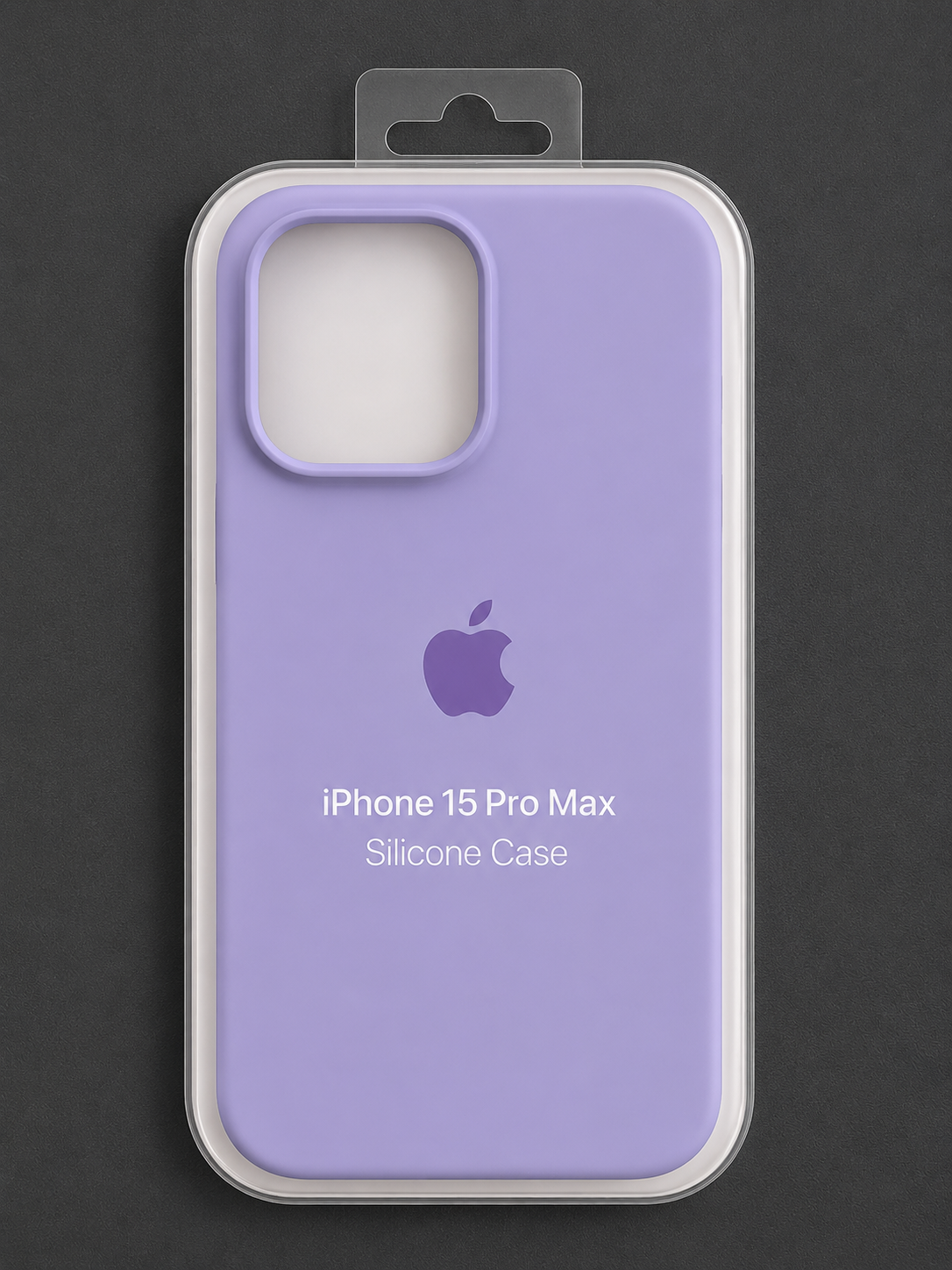 Чохол Silicone Case iPhone 15 pro max фіолетовий