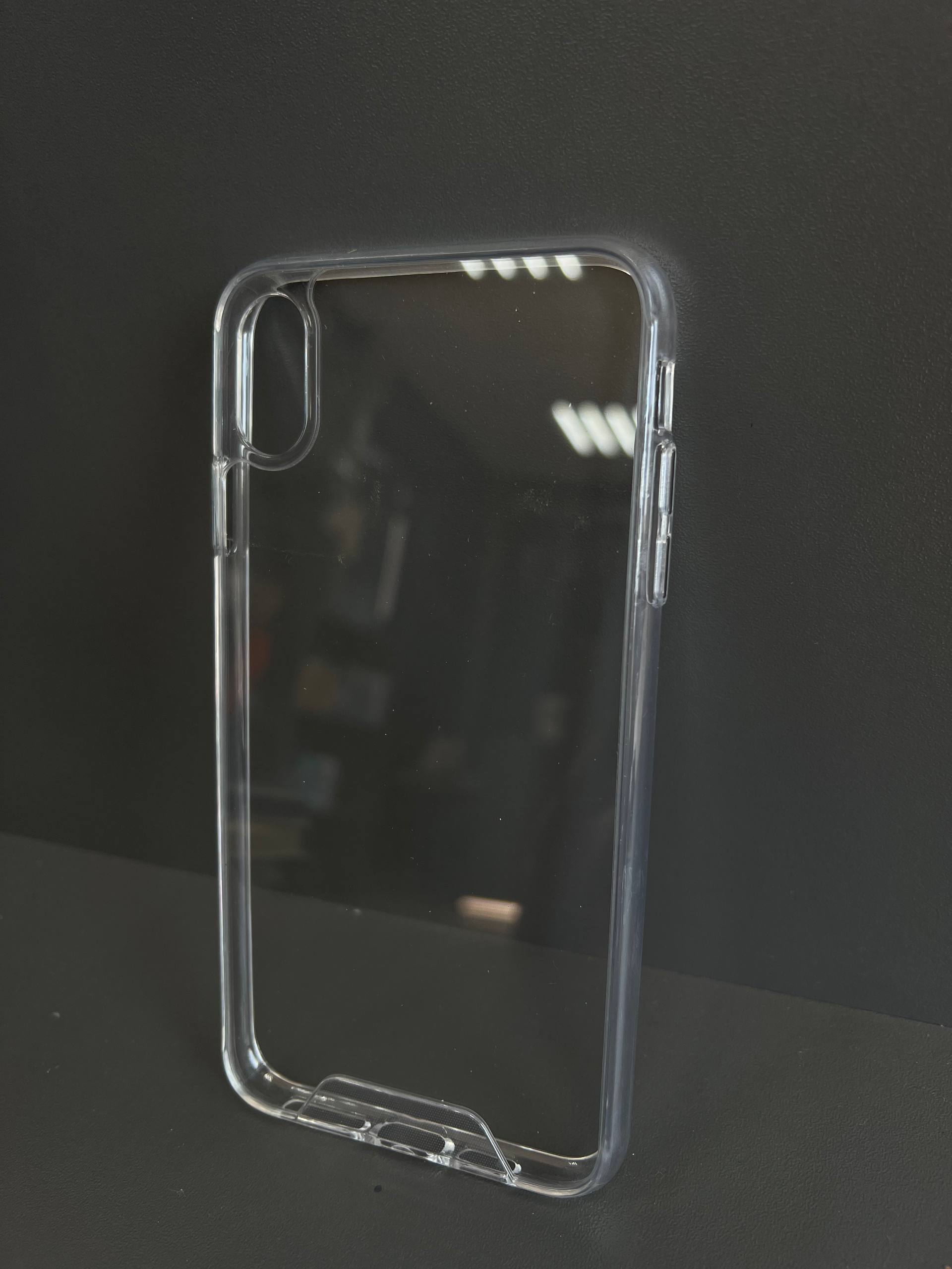 Чохол Space iPhone XS Max прозорий